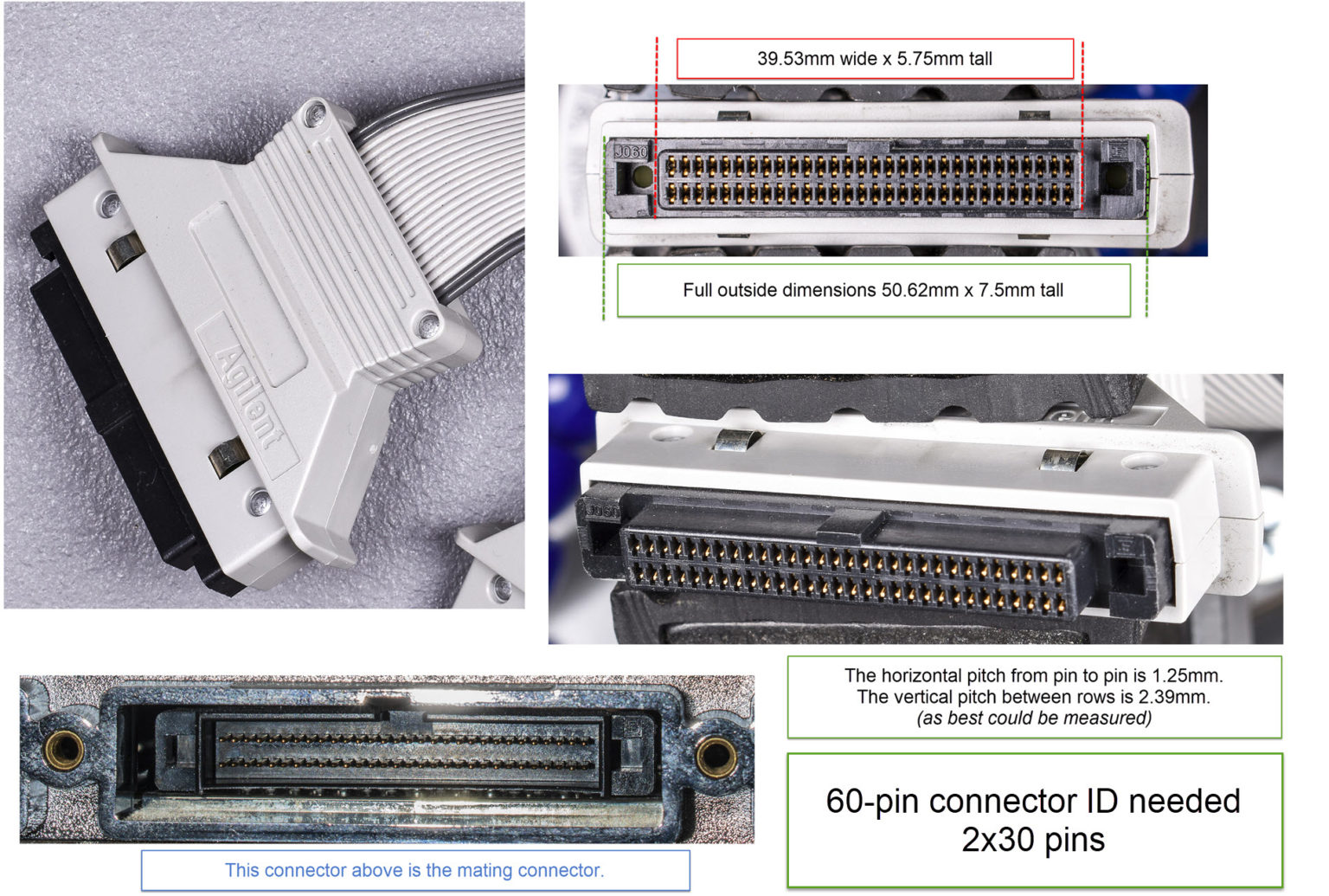 Agilent Logic Analyzer cable teardown photos